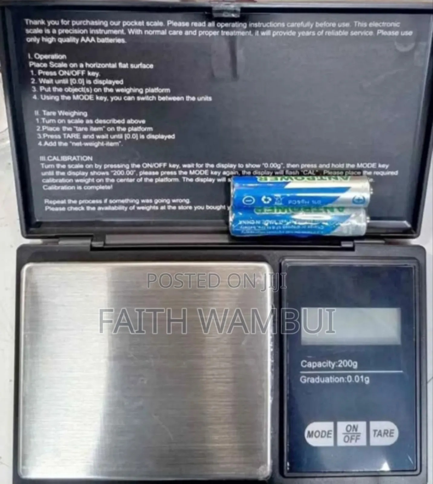 New Gram Scale/200g Mini Gram Scale