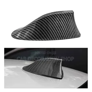 Carbon Black Finish Shark Fin With Functional Fm Antenna