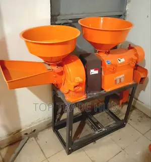Agbon Rice Miller Machine 200kg-300kg/Hr Without Motor