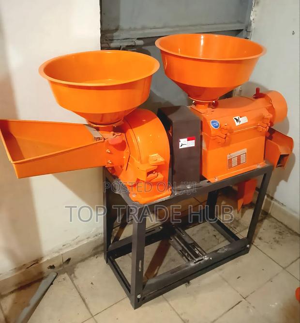 Agbon Rice Miller Machine 200kg-300kg/Hr Without Motor