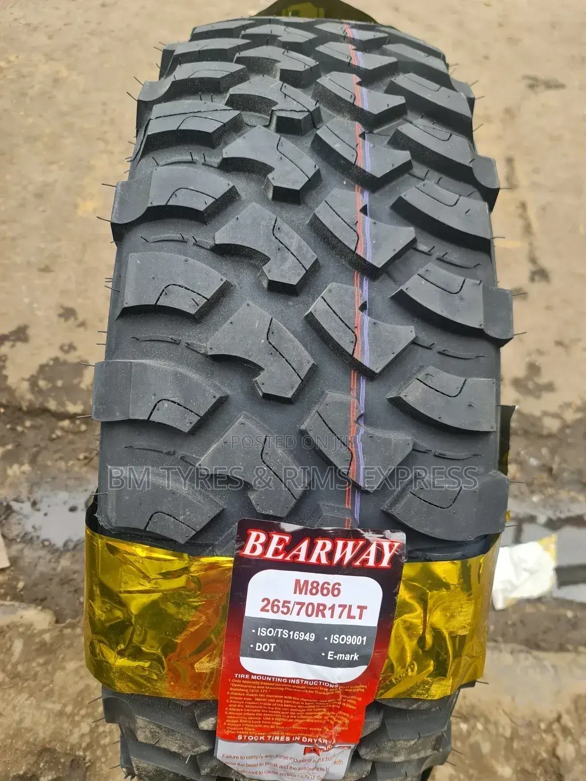 265 /70 R17 Lt Bearway Tyres (New Technology)