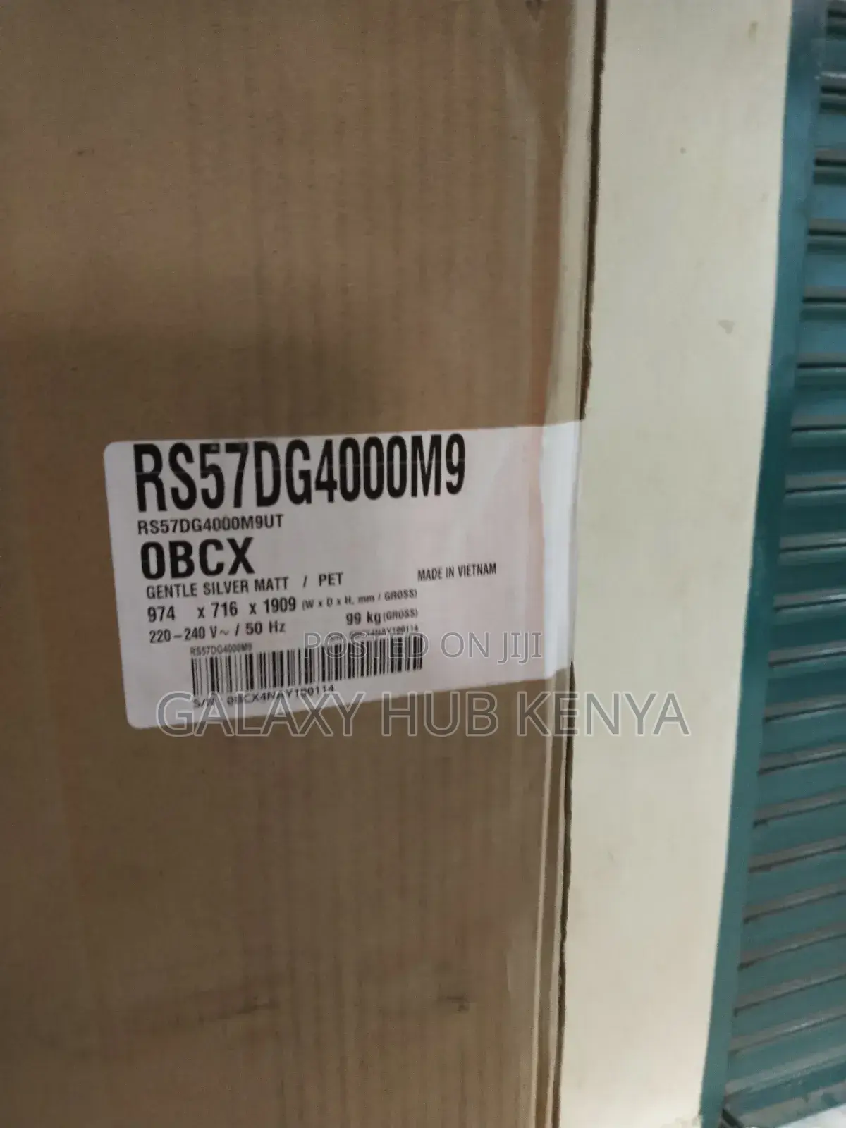 Samsung Rs57dg4000m9 Side by Side Fridge 583 Litres