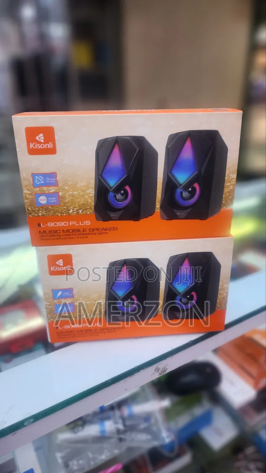 Two-Hole Wired Mini Speaker With Subwoofer