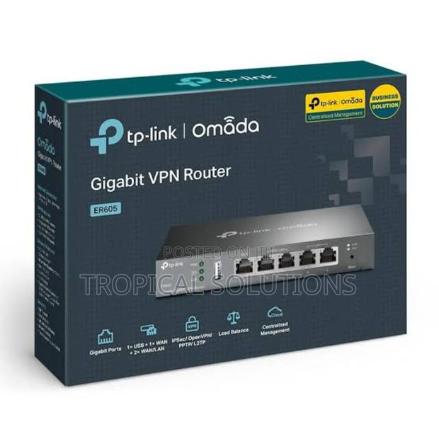 Tp-Link Omada Gigabit VPN Gateway Tl-Er605 - main view