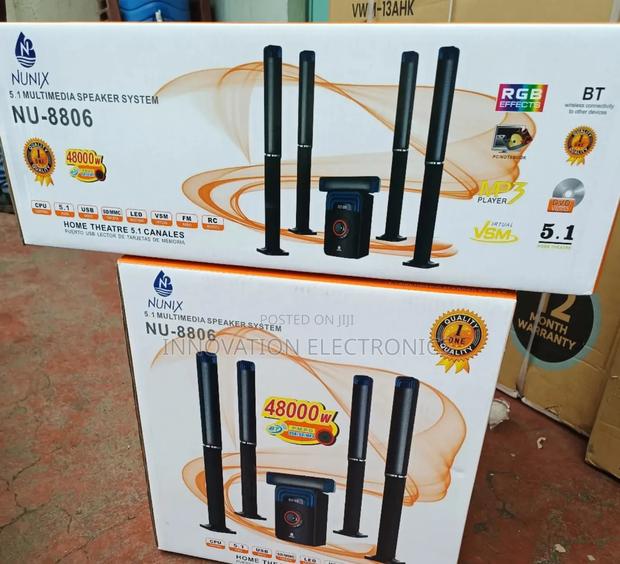 Nunix 5.1 Home Theater System Super Music System-Nu -8806