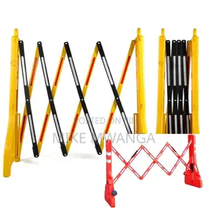 Crowd Control Foldable Barricade With Reflective Strip