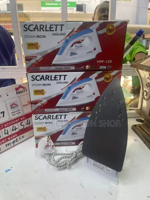 Brand New Scarlet Steam Iron Box