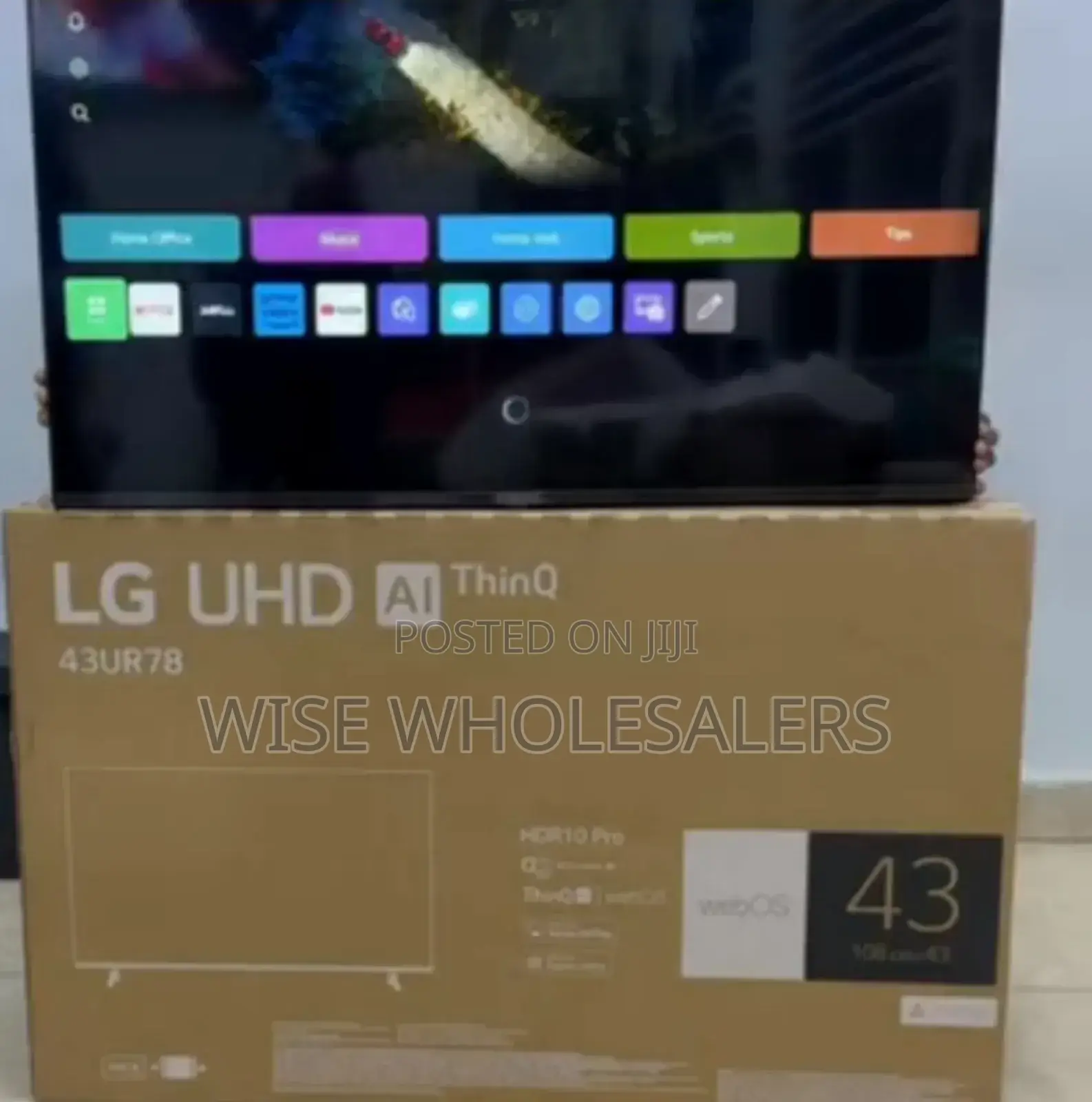 Lg 43′′ Smart Led Fhd Webos Tv