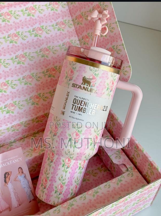 Stanley Boxed Pink Floral Gift Set
