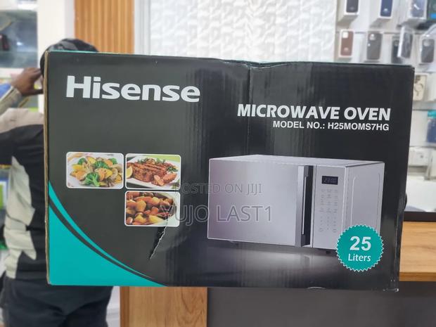 Hisense 25l Grill Microwave Oven H25moms7hg - thumbnail 3