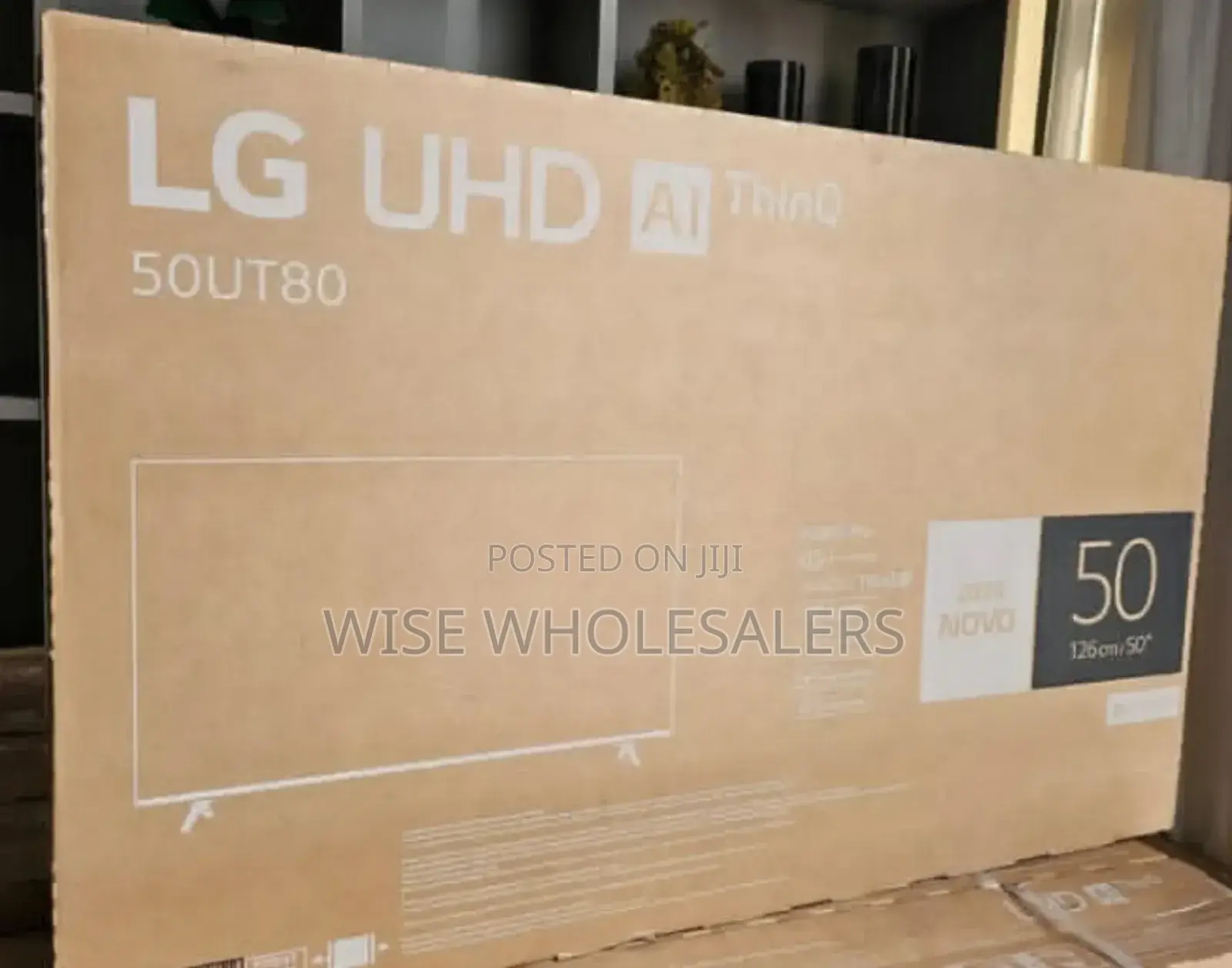 Lg 50′′  4k Uhd Smart Webos Tv -new Model