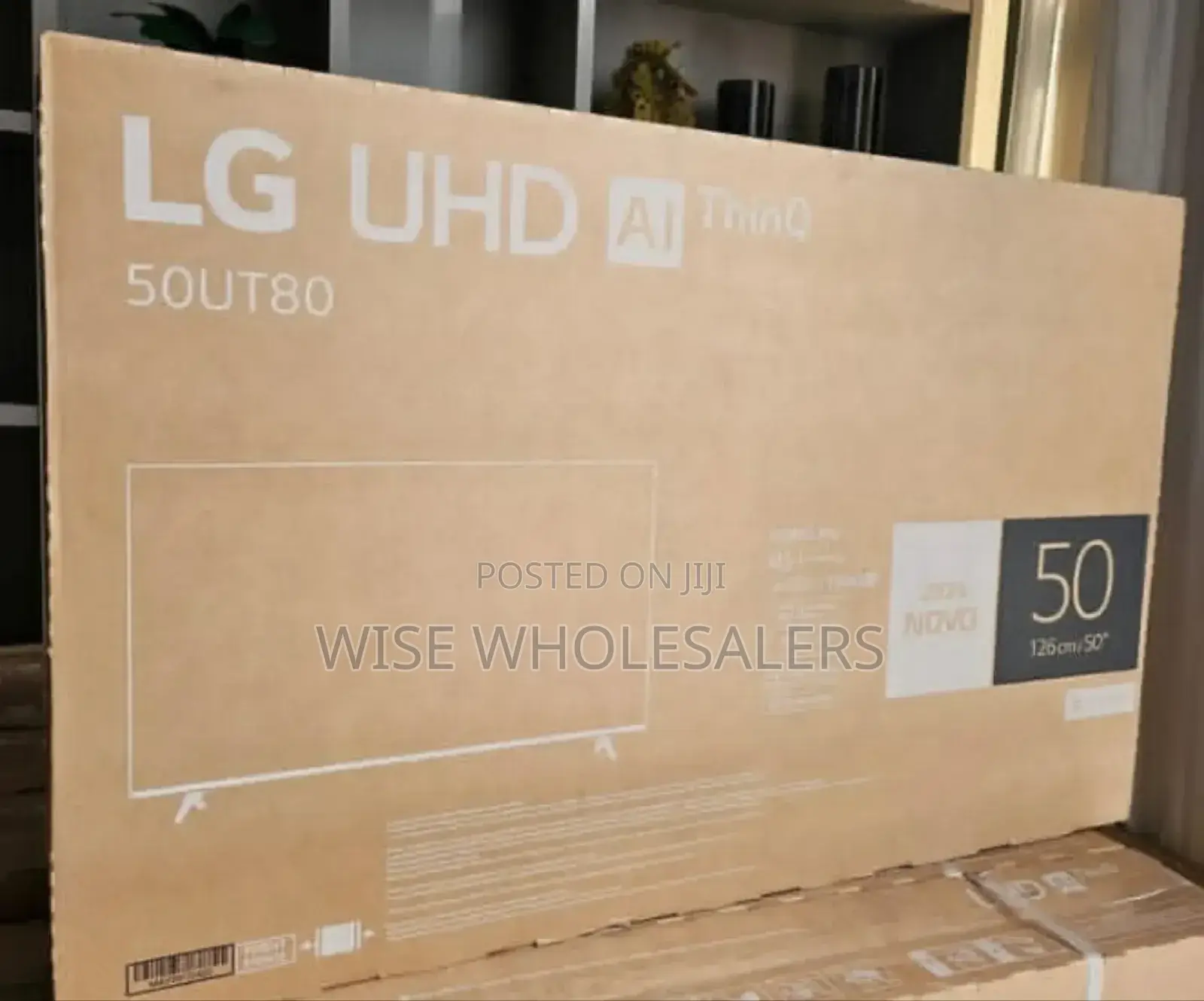 Lg 50′′  4k Uhd Smart Webos Tv -new Model