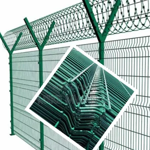 Green Anti Climb Fence