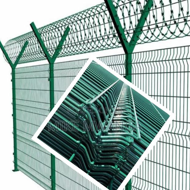 Green Anti Climb Fence