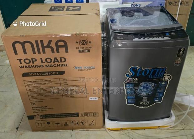 Mika 10kg Fully Automatic Top Load Washing Machine