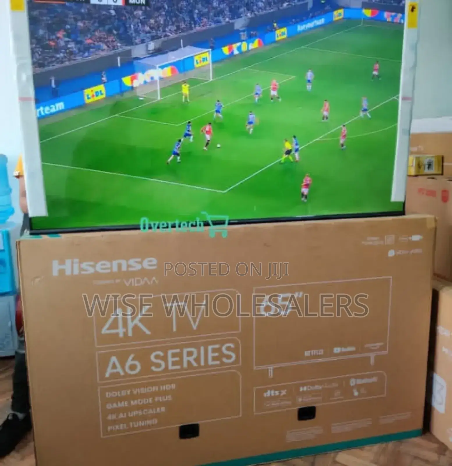 Hisense 65′′ 65a6 Vidaa Smart 4k Uhd Tv – New Model 2025