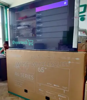 Hisense 65′′ 65a6 Vidaa Smart 4k Uhd Tv – New Model 2025
