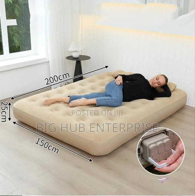 *Intex Inflatable Mattress Plus Free -Electric Pump 5×6 - main view