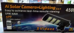 Ai Solar Camera + Lighting 2 in 1 Solar Security Camera