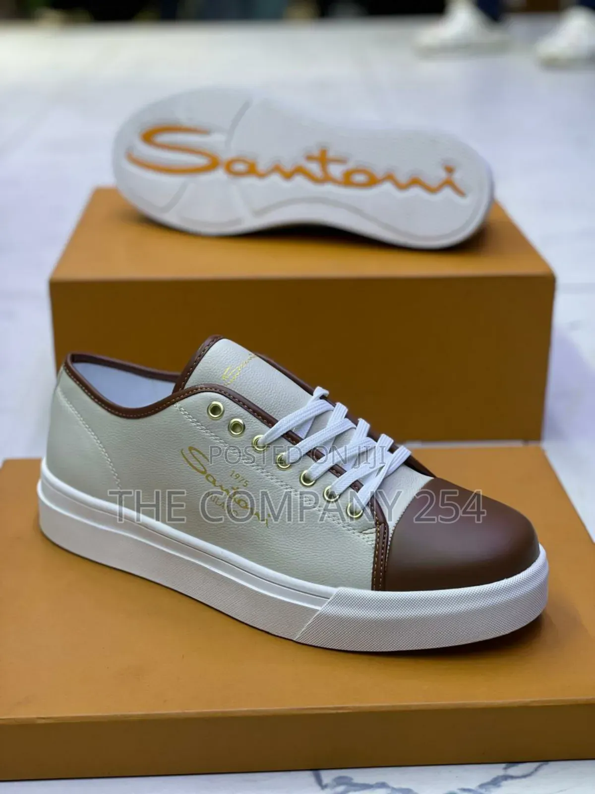 Quality Leather Casual Men Smart Casual Sneaker Shoes
