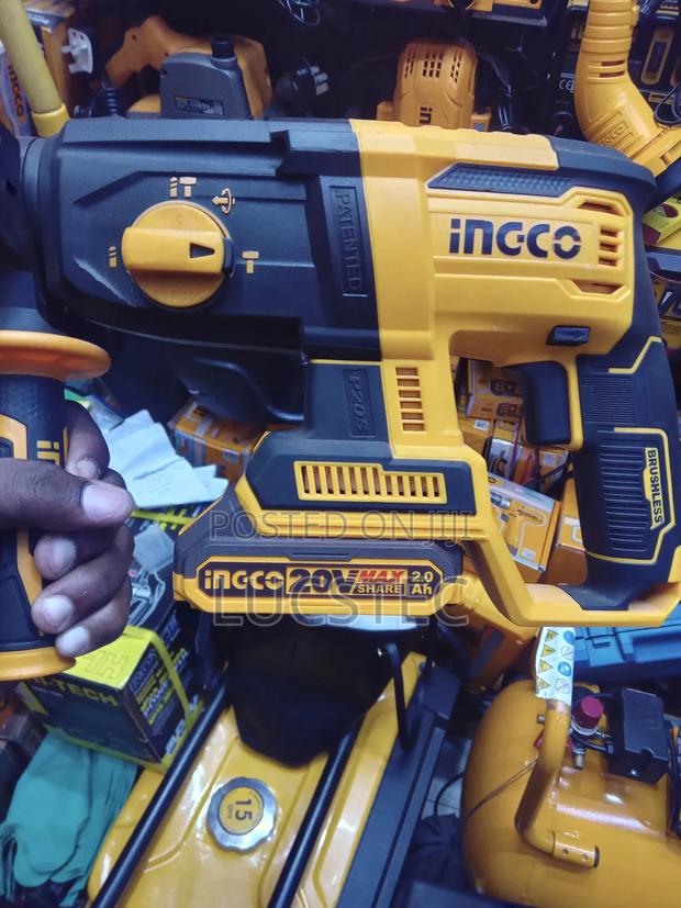 Ingco 20v Lithium-ion Rotary Hammer. - thumbnail 2