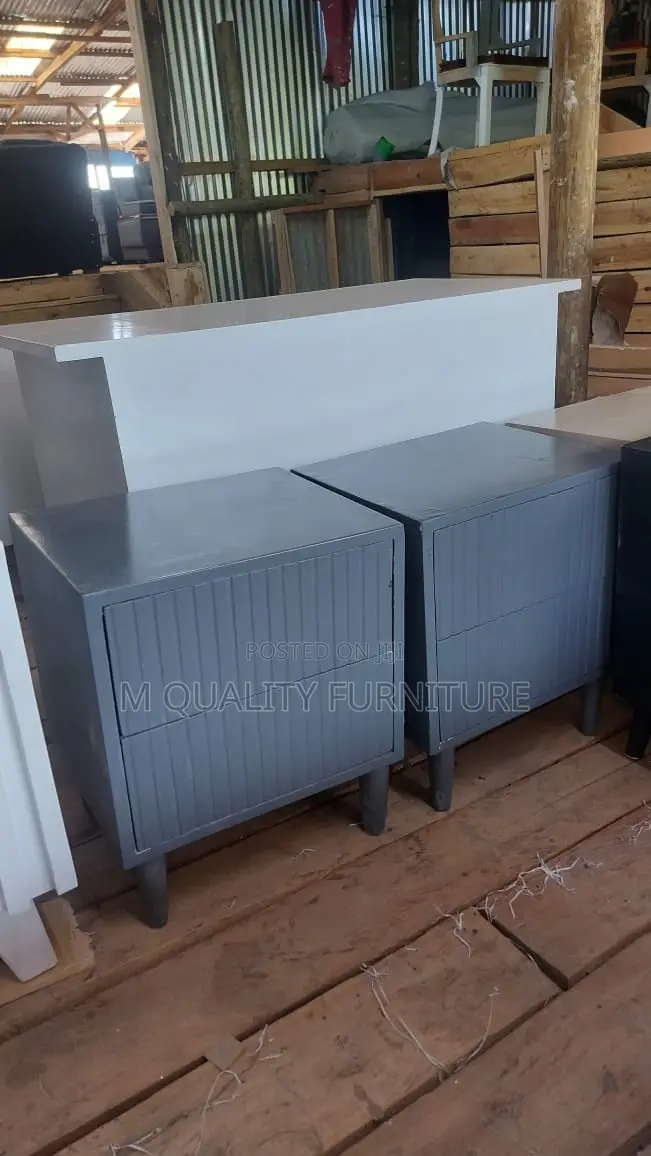 4 Gray Quality Side Drawers