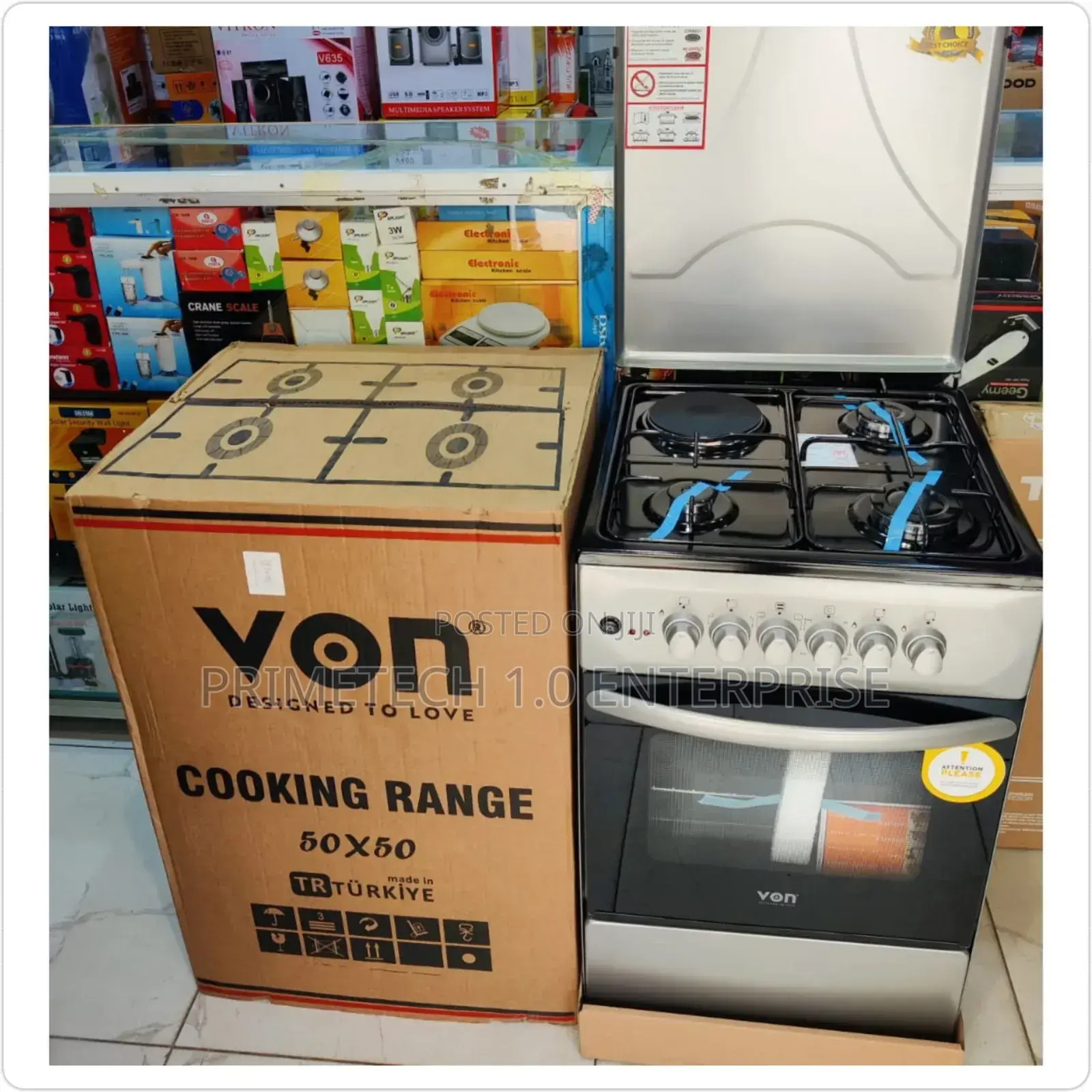 Von 50cmx50cm 3+1electric Standing Cooker