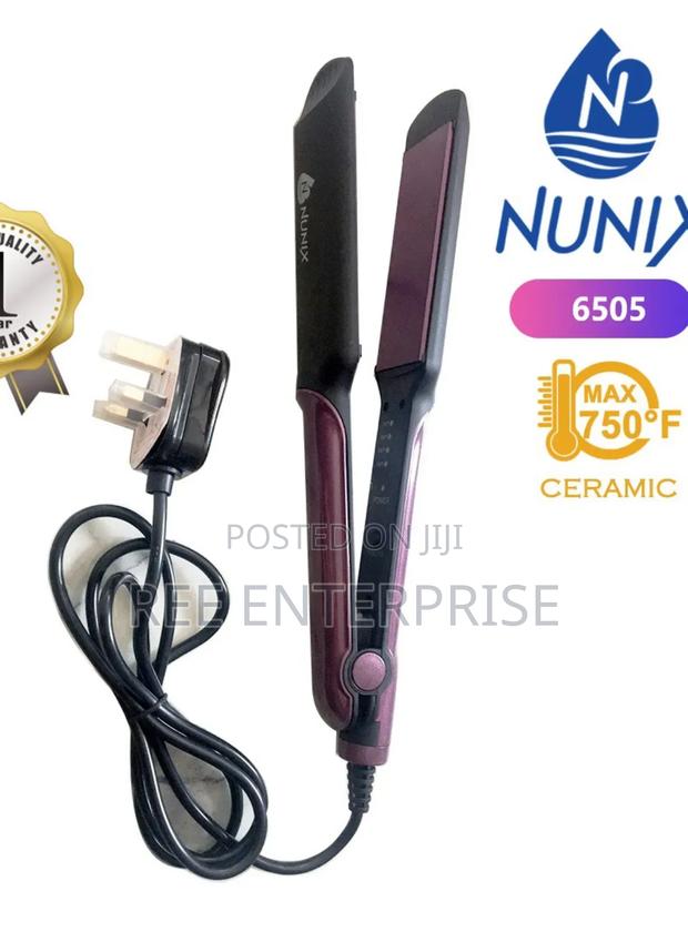 Brand New Nunix Flat Iron /Hair Straightener - main view