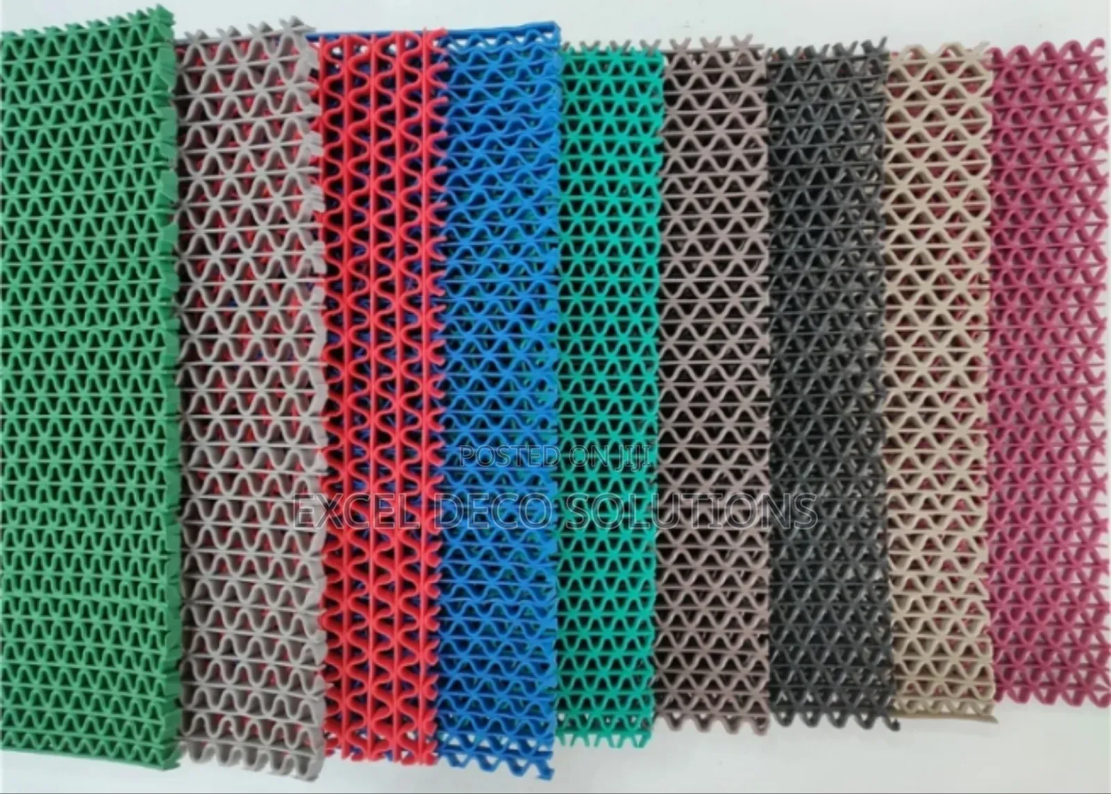 Luxury Patterned Anti-Slip PVC Mat – Comfort Safety in One