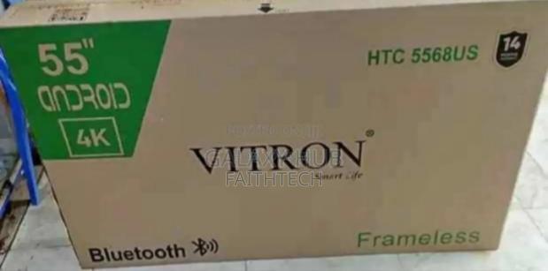 Vitron 55inches Smart Android Frameless Tv - thumbnail 2