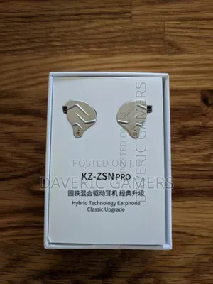 Kz Zsn Pro Dynamic Hybrid Dual Driver In Ear Earphone + Mic
