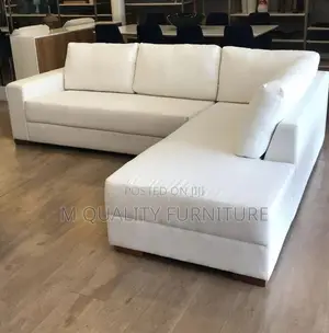 White 6 Seater New Indoor Sofa With Corners