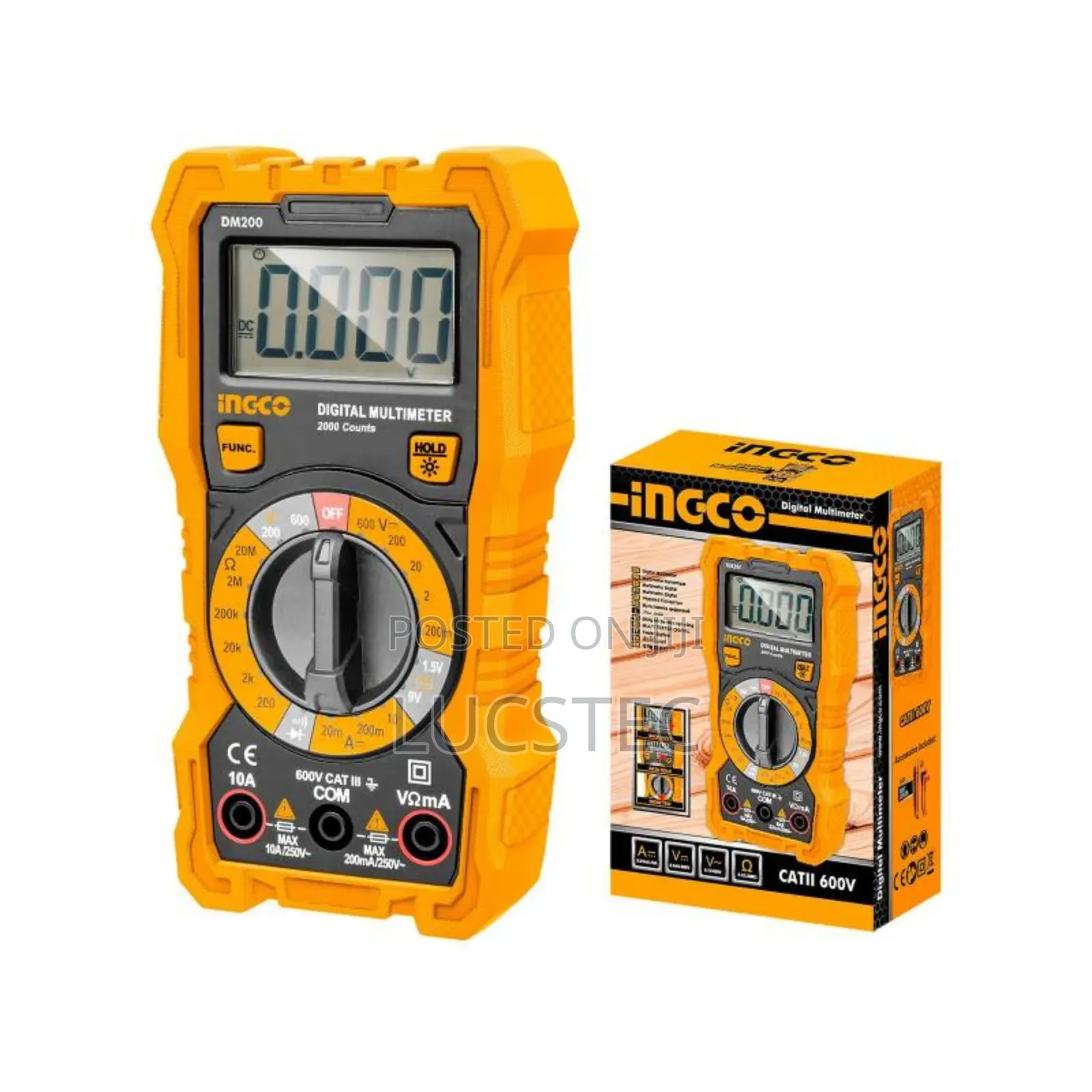 Ingco Dm2002 Digital Multimeter.