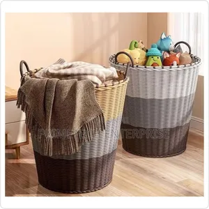 Rattan Laundry Boxes(50*48*45cm)