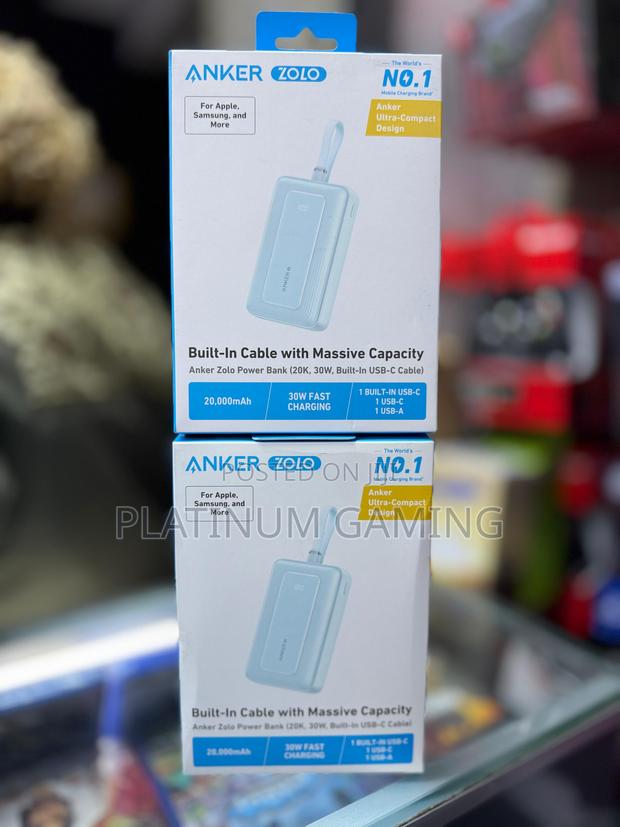 Anker Powerbank 20000mah ,30w Fast Charging - thumbnail 2