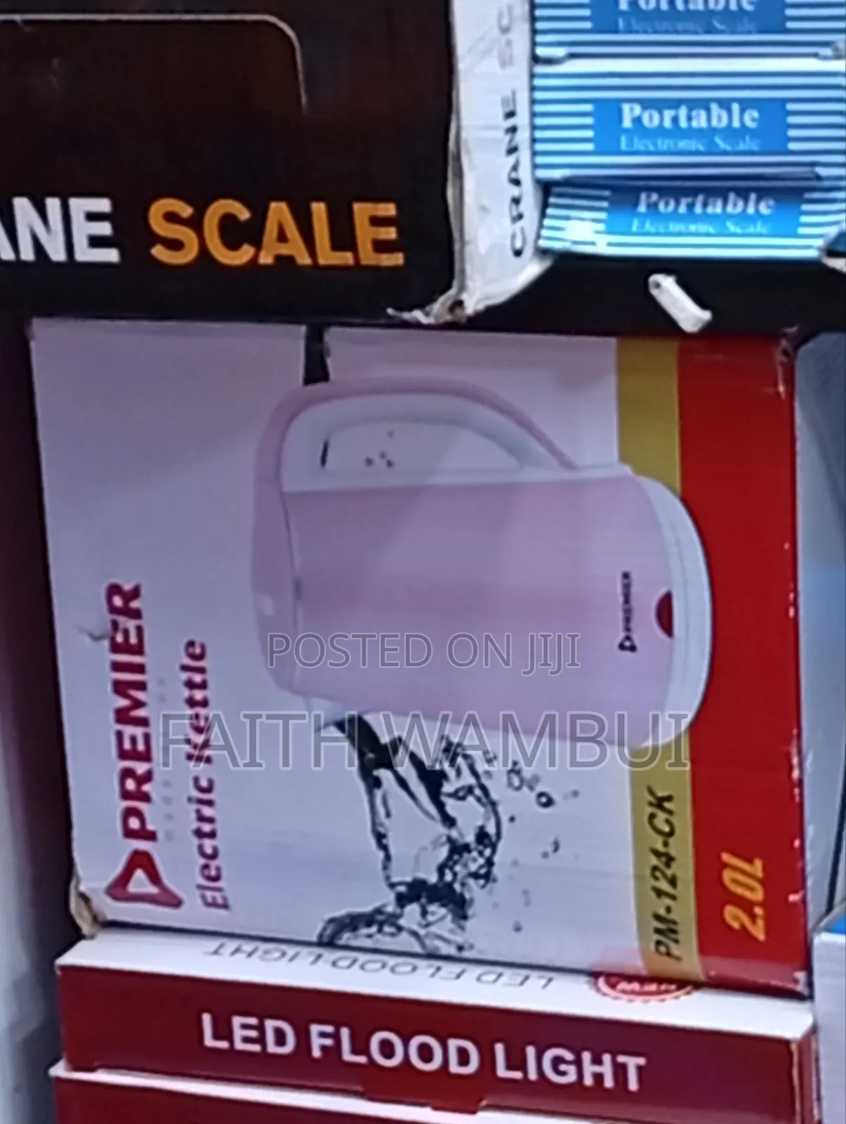 Electric Kettle 2.0 Litres/Premier Electric Kettle