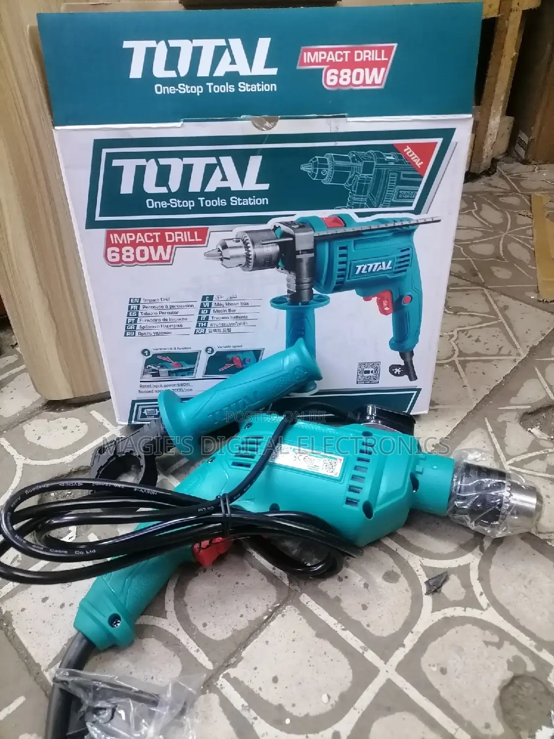 Highly Recommend 680w Total Impact Drill