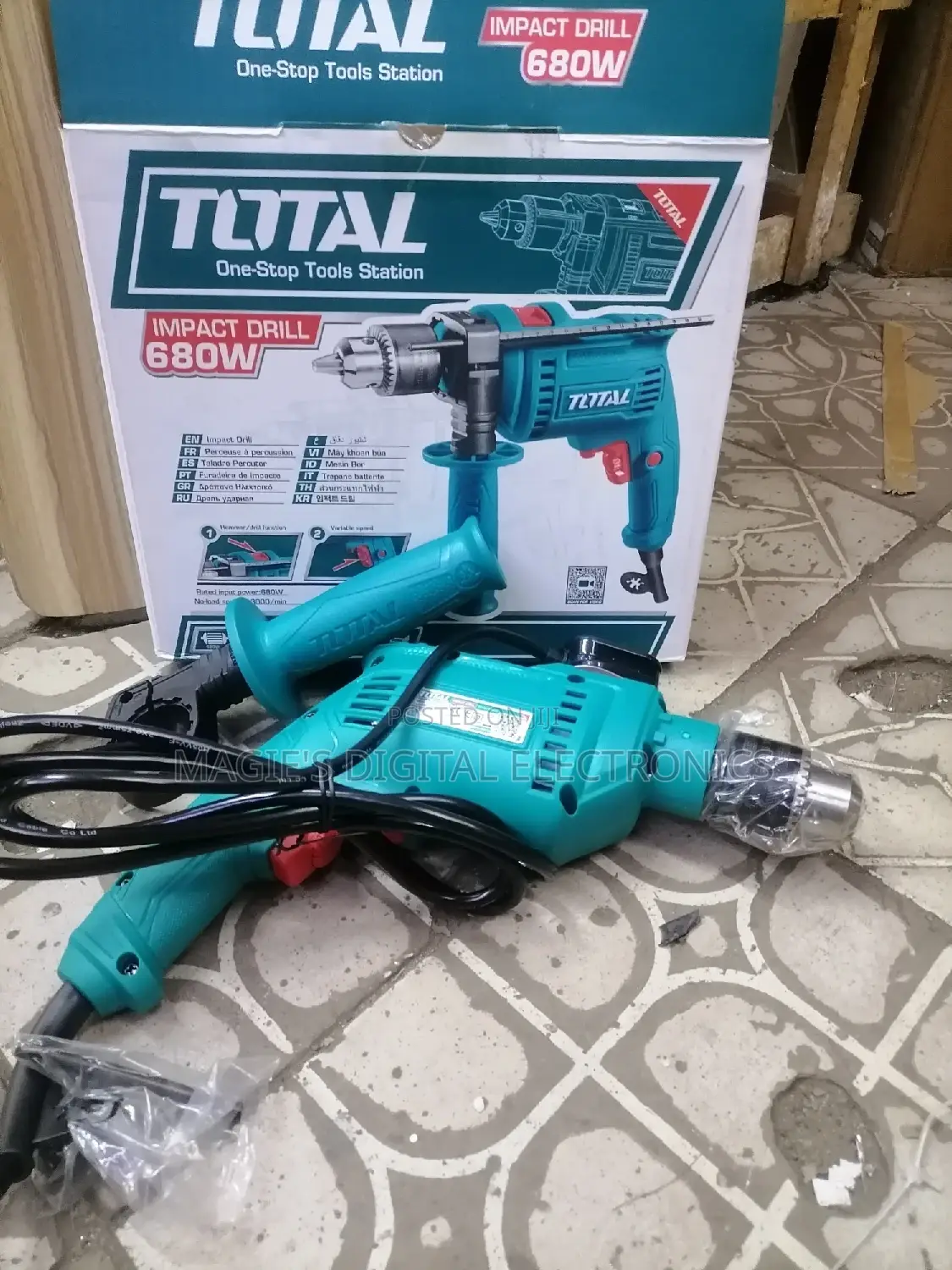 Top Guarantee 680w Total Impact Drill