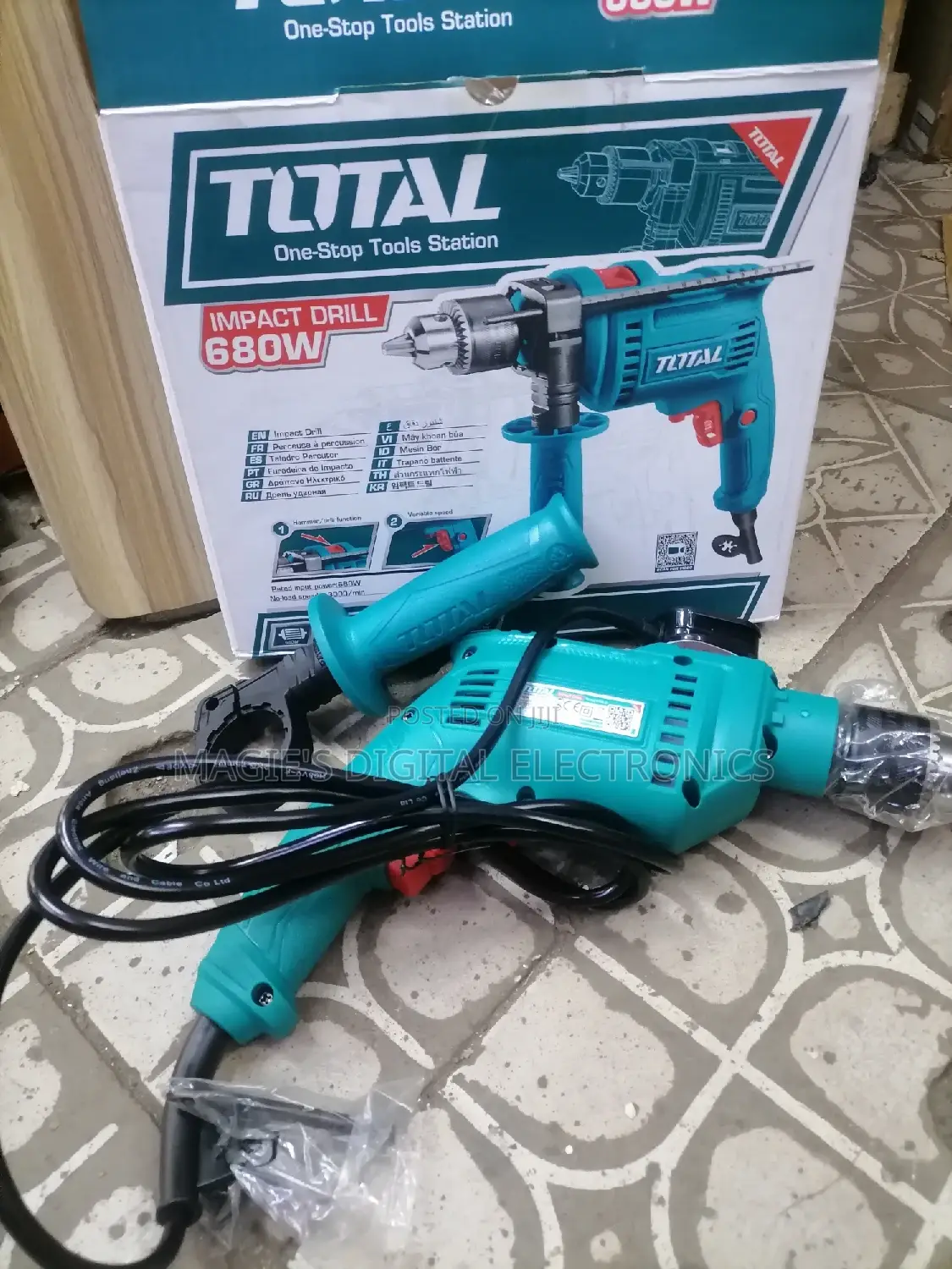 Most Suitable 680w Total Impact Drill