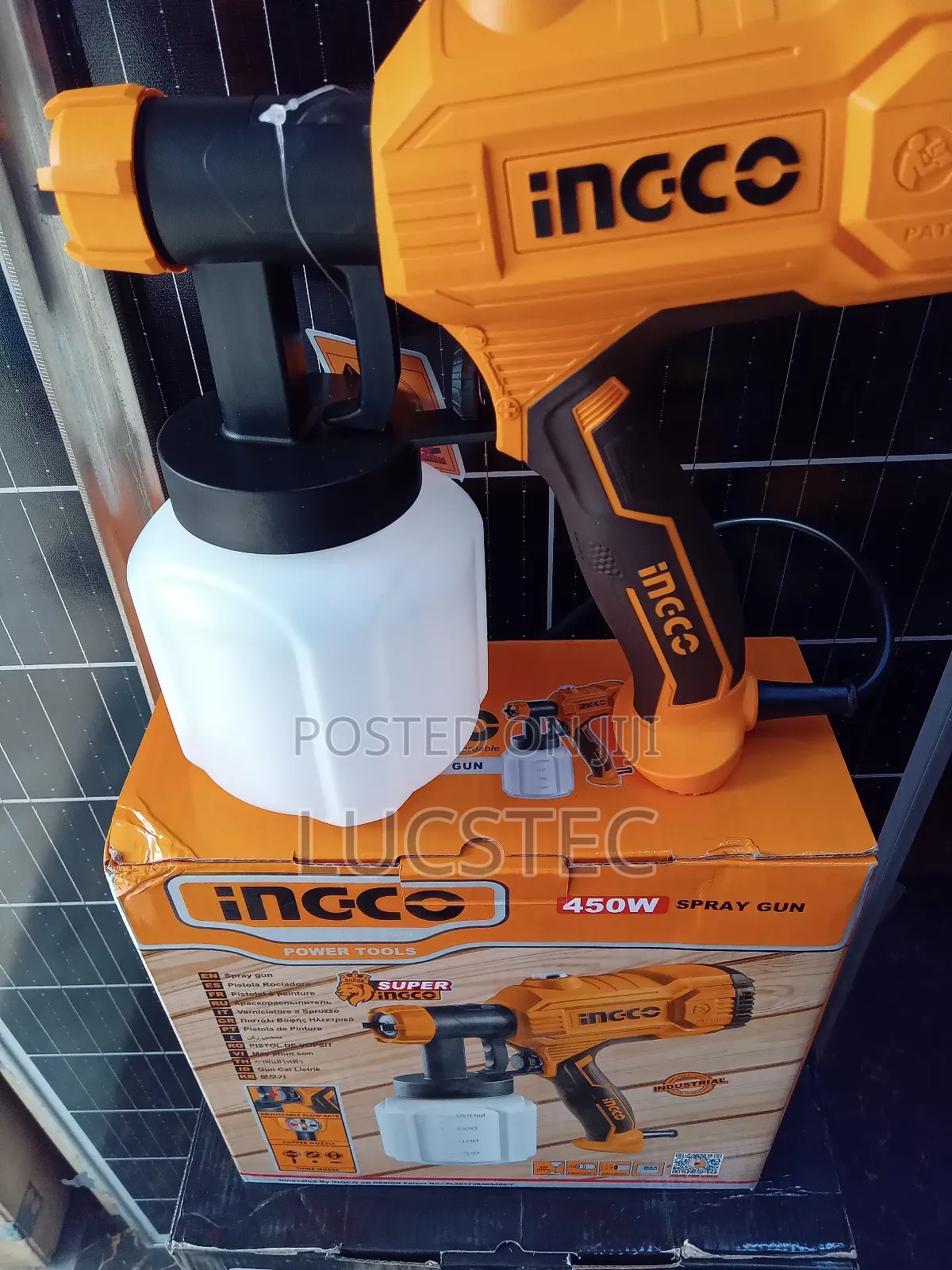 Ingco Spg3508 Electric Spray Gun.