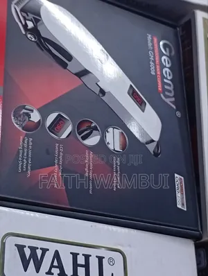 New Cordless Professional Hair Clippers/Geemy Hair Clippers