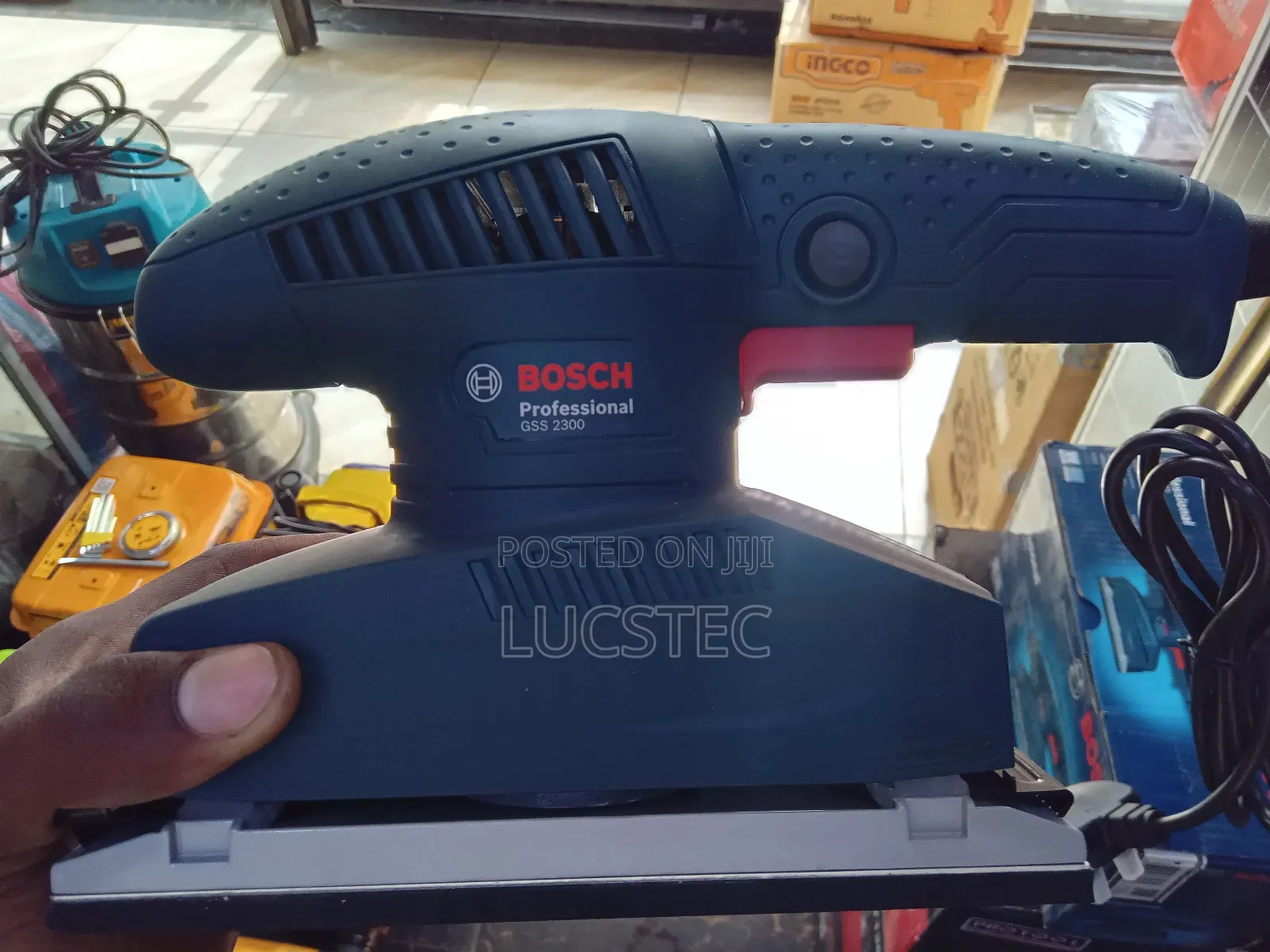 Bosch Orbital Sander.