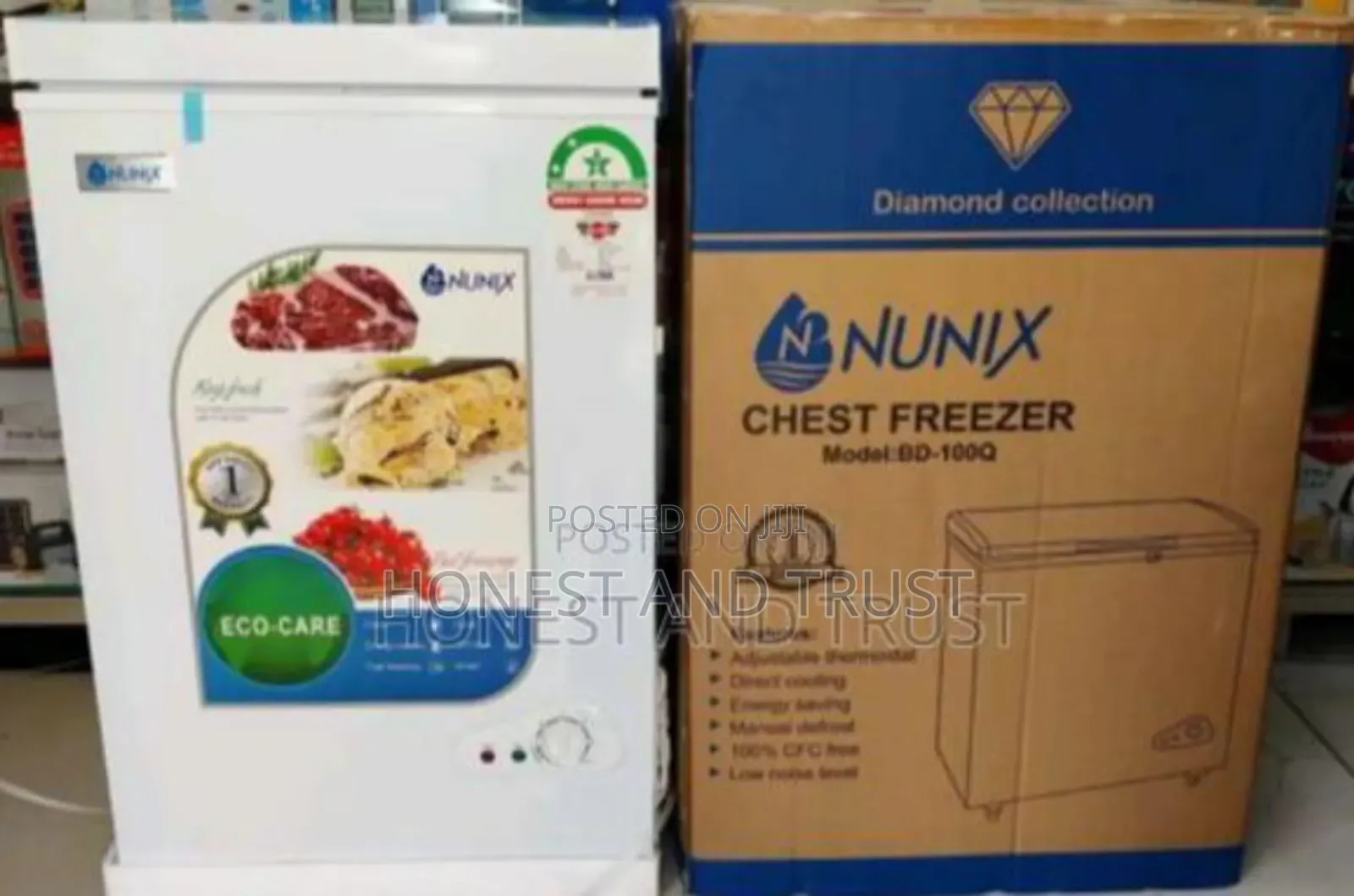 Nunix 100liters Freezer