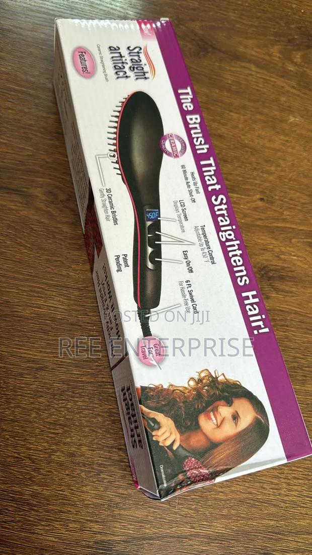 Brand New Brush Flat Iron /Hair Straightener