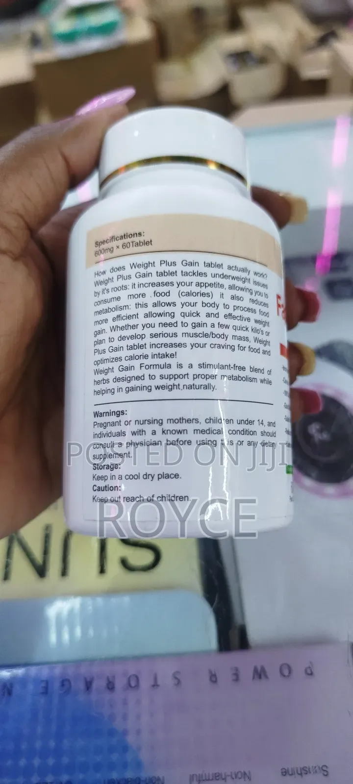 Fast Weight Gain Tablets