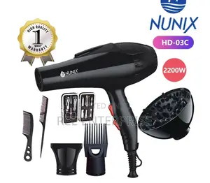 N Commercial Blow Dry Hair Dryer With Accessories
