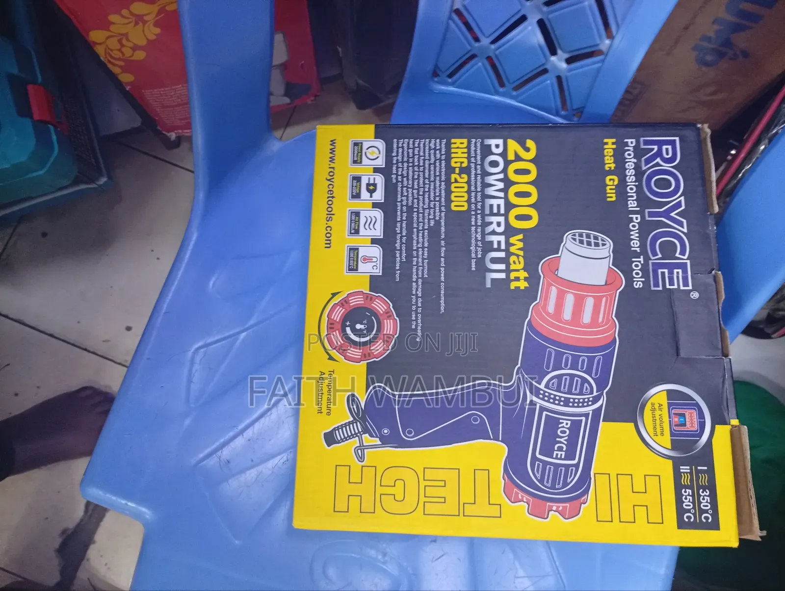 220 Watts Powerful Heat Gun/Royce Heat Gun