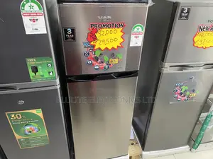 Von VRT-138drhx Double Door Fridge 138l - Inox
