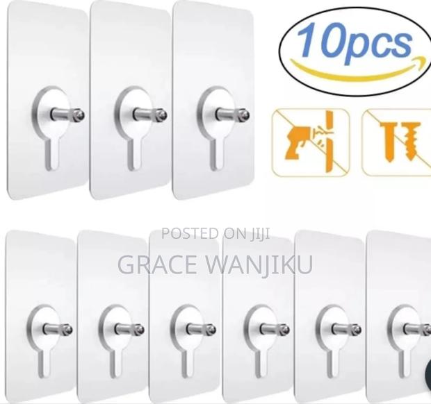 10 Piece Adhesive Screw Stickers