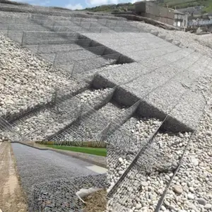 Erosion Control Galvanized Steel Gabion Mattresses